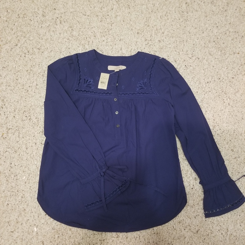 Womens loft shirt xxsp petite